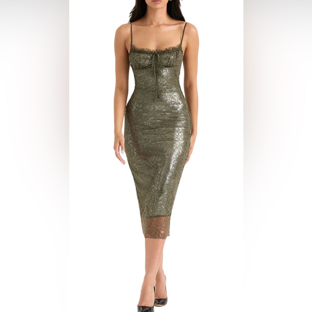 Corset Lace MIDI Dress